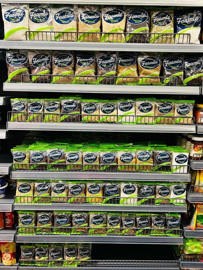 Faamle on retail shelves