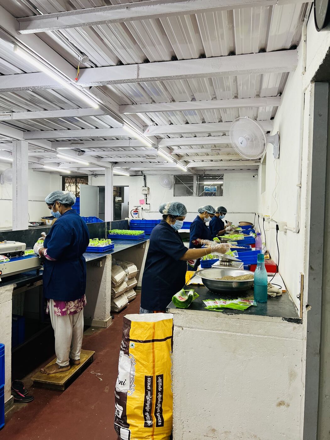 Greens Packing Line